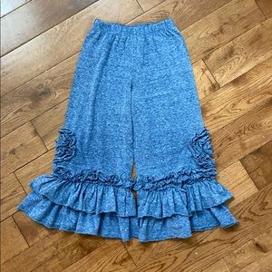 Pixie Girl Boutique Peony Pant Chambray 6 girls